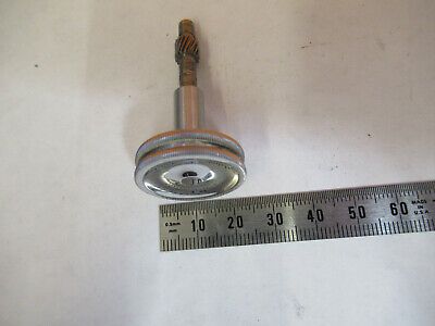 SPENCER AO ANTIQUE KNOB CONDENSER PART MICROSCOPE PART AS PICTURED &P2-A-90