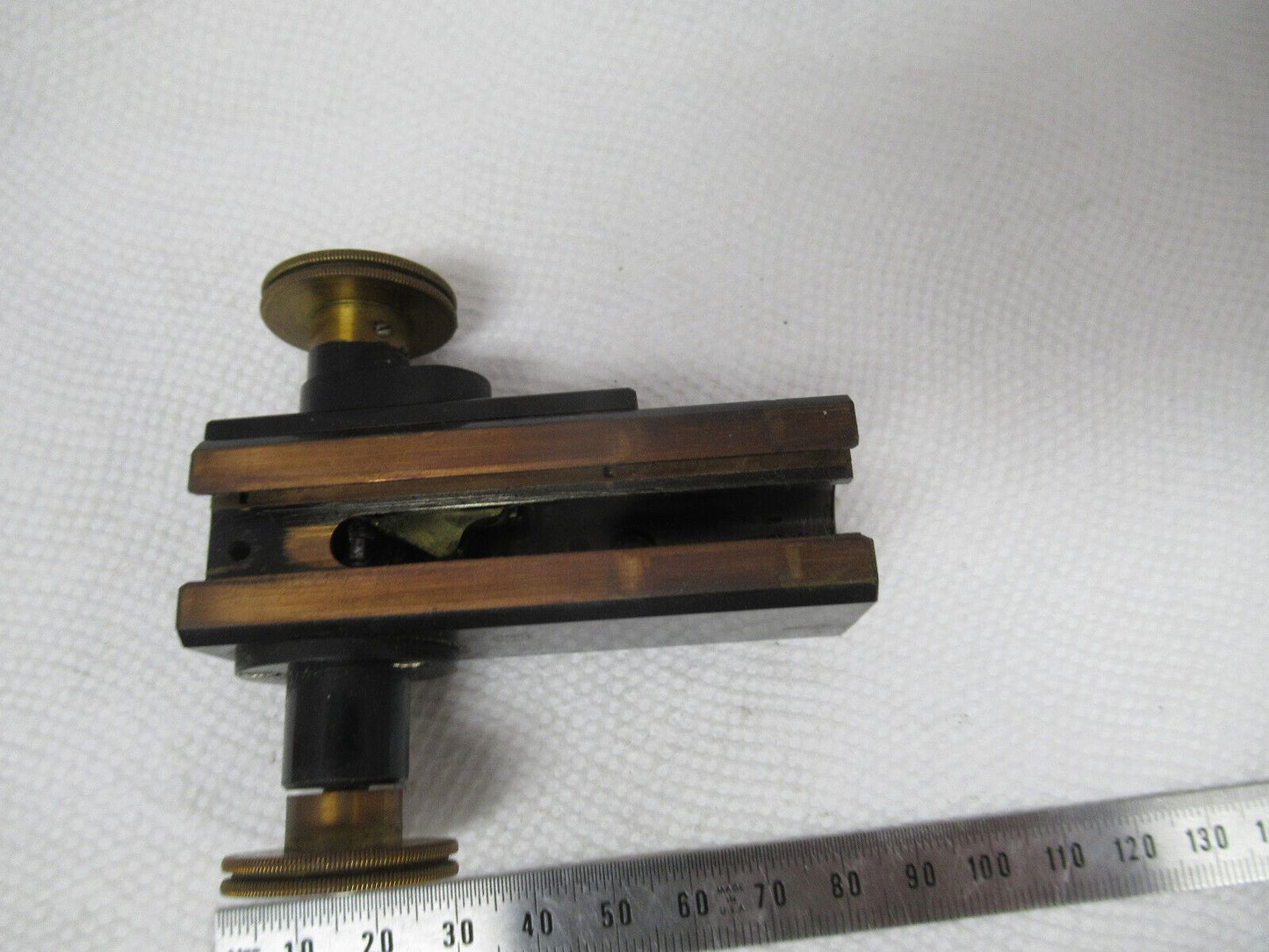 MICROSCOPE PART ANTIQUE BAUSCH LOMB FRAME FINE ADJUST AS PICTURED BIN#W1-A-108