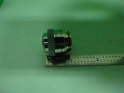 MICROSCOPE PART LEITZ GERMANY OBJECTIVE 4X 170- OPTICS AS IS BIN#W7-89