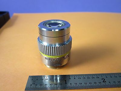 MICROSCOPE LEITZ WETZLAR GERMANY INFINITY OBJECTIVE 10X OPTICS BIN#35-08