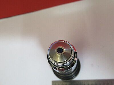 CARL ZEISS GERMANY PLAN 10X /160 OBJECTIVE LENS MICROSCOPE PART AS PIC 4B-A-55