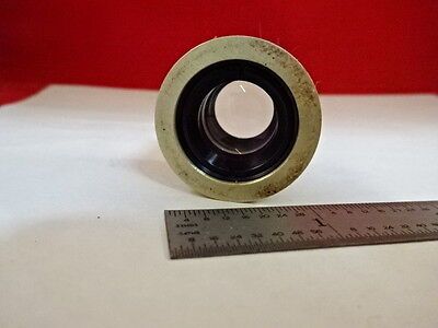 MICROSCOPE PART MOUNTED LENS OPTICS AS IS #AN-24