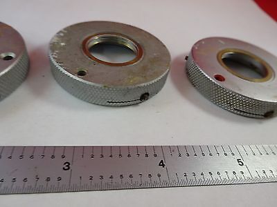 MICROSCOPE PART LEITZ / ZEISS PHACO OBJECTIVE HOLDER OPTICS AS IS BIN#C9-A-15