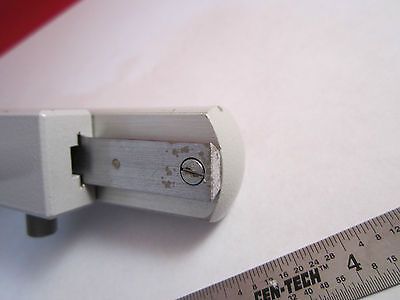 OPTICAL MICROSCOPE PART ZEISS GERMANY POST + RAILS for OPTICS BIN#8Z AS IS