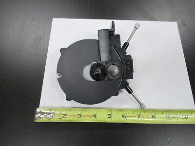 LEICA DMRX 501012 CONDENSER OPTICS MICROSCOPE PART AS PICTURED P1-A-06