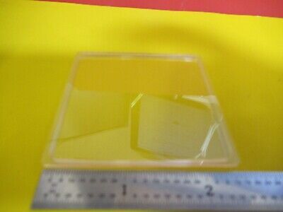 OPTICAL PLASTIC WINDOW WITH LEDGE ECY1027 OPTICS AS PICTURED &FT-6-162