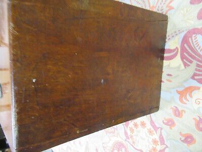 ANTIQUE WATSON UK EMPTY WOOD CABINET for MICROSCOPE AS PICTURED &TD-5