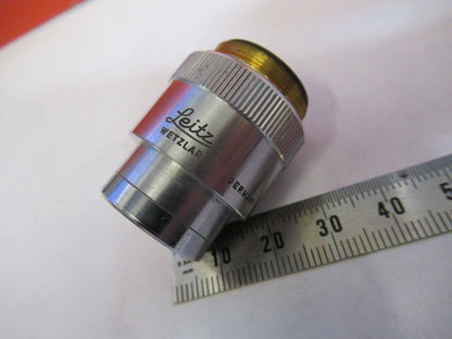 LEITZ WETZLAR OBJECTIVE 10X NPL INFINITY  MICROSCOPE PART as pictured B3-B-70