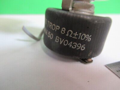 ZEISS GERMANY 8 OHMS DIMMER RHEOSTAT MICROSCOPE PART AS PICTURED Q9-A-59