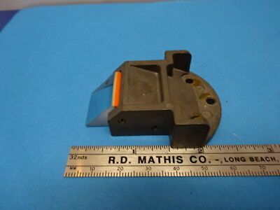 MICROSCOPE PART OLYMPUS JAPAN MOUNTED PRISM OPTICS AS IS #90-74