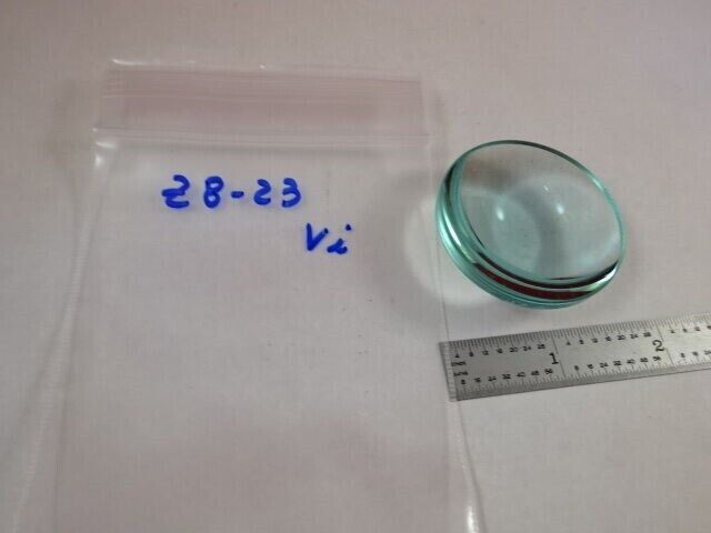 CONVEX CONCAVE LENS GLASS OPTICAL OPTICS AS PICTURED &Z8-23