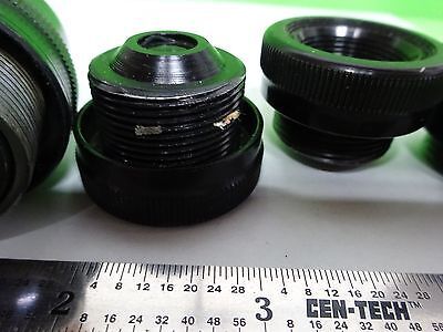 FOR PARTS MICROSCOPE PART LOT EYEPIECES LENSES OCULAR OPTICS AS IS BIN#72-100