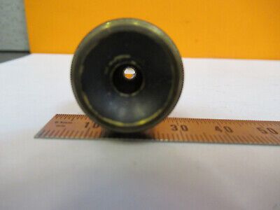 ANTIQUE BRASS SPENCER OBJECTIVE 95X LENS MICROSCOPE PART AS PICTURED &8Y-A-125