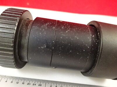 MICROSCOPE PART OLYMPUS JAPAN PHOTO OCULAR EYEPIECE OPTICS AS IS #D3-A-14