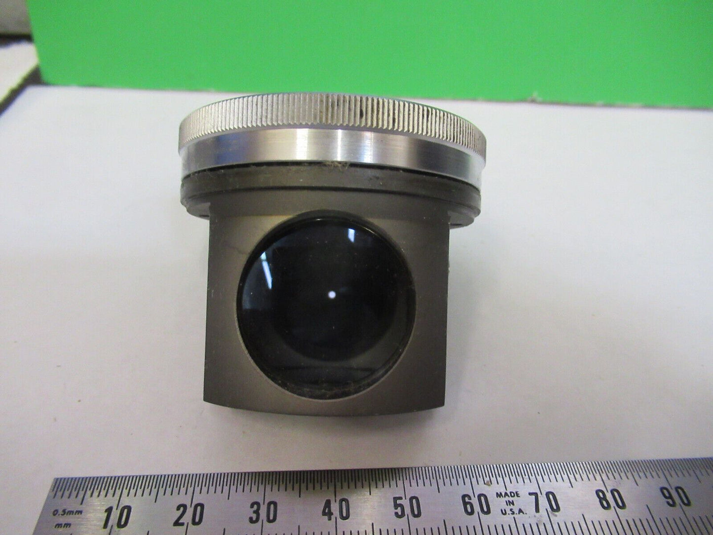 CARL ZEISS GERMANY MIRROR + IRIS LIGHT MICROSCOPE PART AS PICTURED &G2-A-128