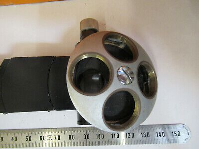 FOR PARTS VICKERS ENGLAND UK NOSEPIECE MICROSCOPE PART AS PICTURED &8Y-A-61