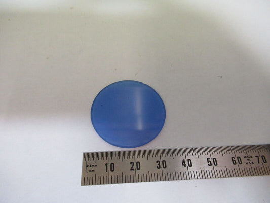 BAUSCH LOMB  BLUE GLASS FILTER ANTIQUE MICROSCOPE PART as pictured Q5-B-25