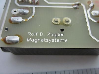 ROLF ZIEGLER MAGNETSYSTEM OPTICAL UV FILTER + SHUTTER OPTICS AS IS BIN#55-30