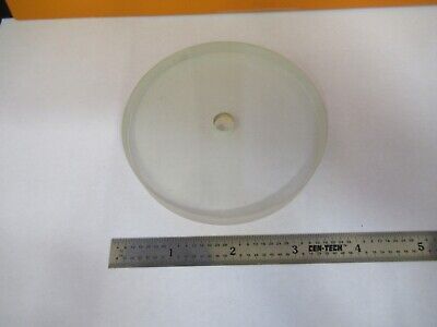 OPTICAL LARGE LENS DULL POLISHED PLANO CONCAVE GLASS OPTICS as pictured &8M-A-90