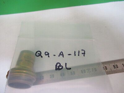 ANTIQUE BRASS BAUSCH LOMB OBJECTIVE MICROSCOPE PART AS PICTURED &Q9-A-117