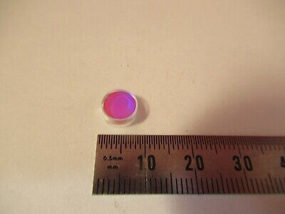 OPTICAL MINIATURE LASER OUTPUT LENS COATED OPTICS as pictured &W2-A-84