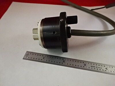 FOR PARTS MICROSCOPE SPARE LAMP CORD ILLUMINATOR UNKNOWN MAKER AS IS #R6-B-33