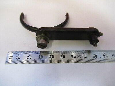 ANTIQUE BAUSCH LOMB MIRROR HOLDER MICROSCOPE PART AS PICTURED &8Z-A-77