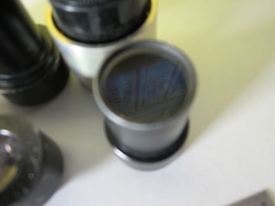 LOT MICROSCOPE OLYMPUS EYEPIECES scratch dent #31-B-02