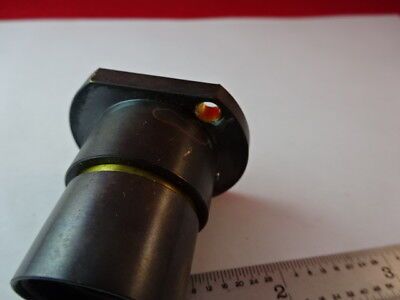 ZEISS GERMANY BRASS MOUNTED LENS IN35 MICROSCOPE PART AS IS #Q3-A-52