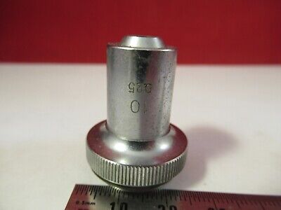 ASA 10X OBJECTIVE MICROSCOPE PART OPTICS AS PICTURED &9-A-92