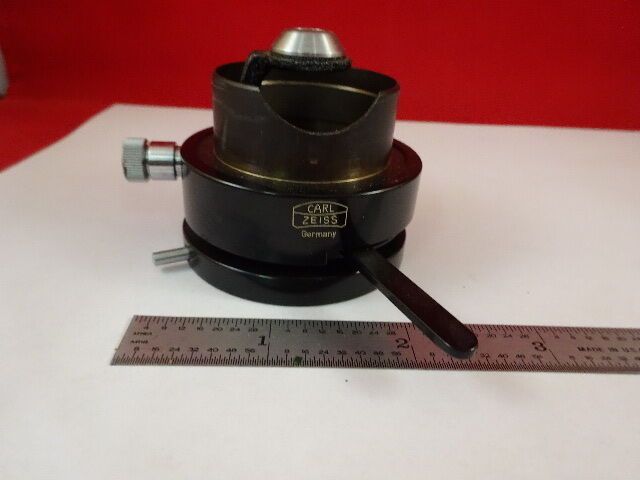 MICROSCOPE PART CARL ZEISS GERMANY CONDENSER ANTIQUE OPTICS #C6-C-51