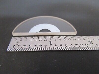 OPTICAL HALF CIRCLE MIRROR RARE OPTICS AS PICTURED &FT-1-A-73