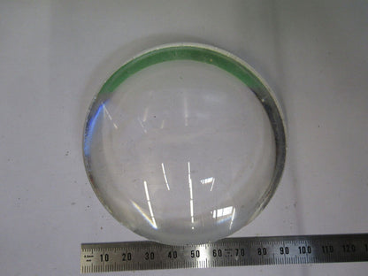 OPTICAL LARGE CONVEX CONCAVE GLASS LENS LASER OPTICS AS PICTURED &W5-B-69