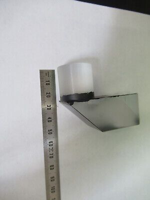 OPTICAL GLASS PRISM ZEISS GERMANY HEAD MICROSCOPE PART AS PICTURED &A9-B-10