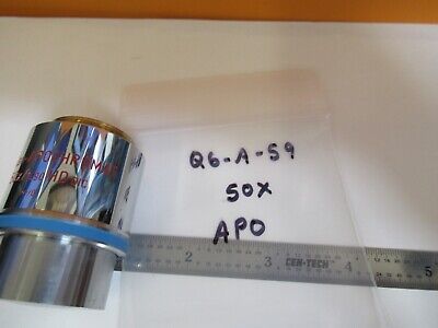 ZEISS AXIOTRON OBJECTIVE 50X APO 442655 MICROSCOPE PART AS PICTURED &Q6-A-59