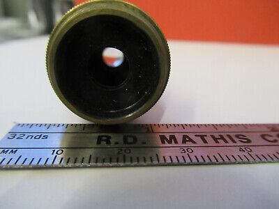 ANTIQUE W&H SEIBERT WETZLAR OBJECTIVE MICROSCOPE PART AS PICTURED &8z-a-107