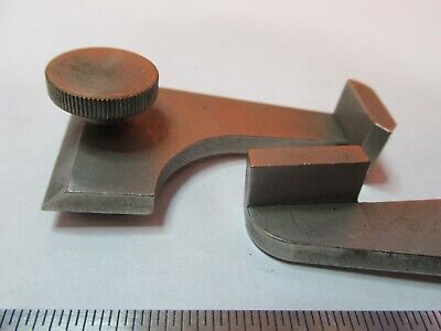 ANTIQUE LEITZ CLIPS PAIR MICROSCOPE PART AS PICTURED &7B-B-69