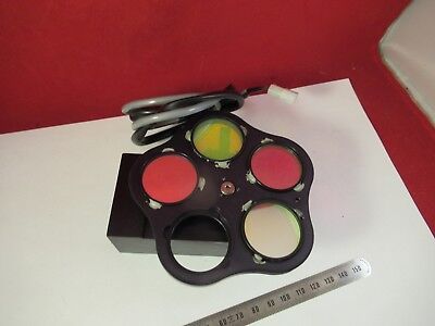 OPTICAL MOTORIZED FILTER WHEEL LASER PRO OPTICS AS PICTURED &FT-4-07