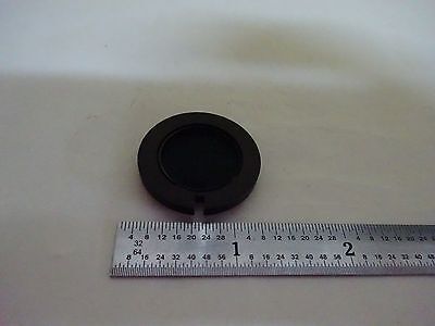 MICROSCOPE PART MOUNTED POLARIZER POL LENS FILTER OPTICS AS IS BIN#X4-11