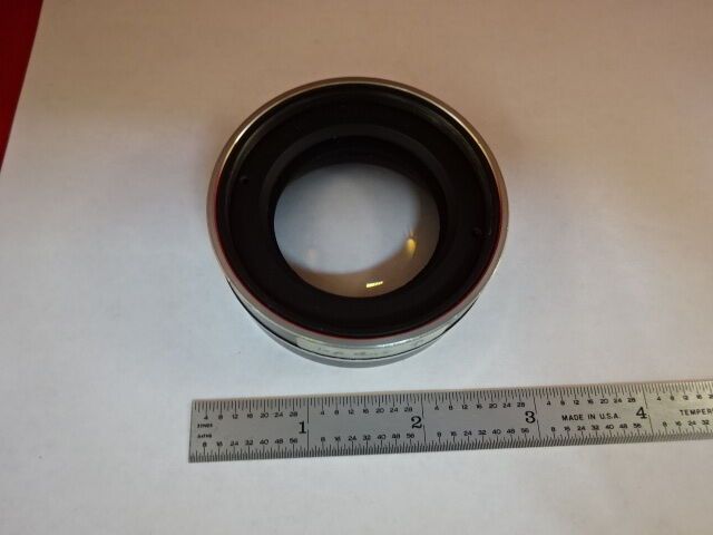 MICROSCOPE PART LENS OPTICS AS IS #AR-14