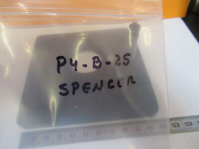 ANTIQUE SPENCER STAGE TABLE MICROSCOPE PART AS PICTURED #P4-B-25