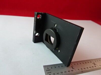 ZEISS GERMANY PHOTO SQUARE  MOUNTED LENS IN35 MICROSCOPE PART AS IS #Q3-A-55