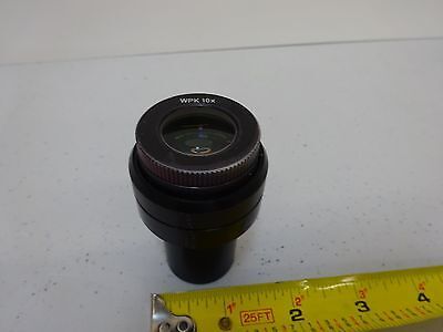 MICROSCOPE PART POLYVAR REICHERT EYEPIECE WPX 10X OPTICS AS IS BIN#P4-B-09