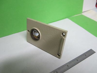 MICROSCOPE PART MOUNTED PRISM OPTICS AS PICTURED BIN#P5-A-85BB