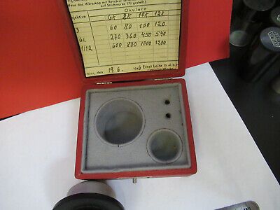 LEITZ DARKFIELD CONDENSER PART OPTICS MICROSCOPE PART AS PICTURED &B3-B-38