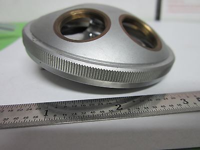 MICROSCOPE PART NOSEPIECE FIVE OBJECTIVES CAPACITY JAPAN BIN#A1-D-4