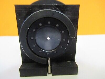 OPTICAL MOUNTED IRIS DIAPHRAGM LASER OPTICS AS PICTURED #Q6-A-51