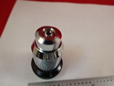 MICROSCOPE PART WILD SWISS OBJECTIVE LENS 40X OPTICS AS IS B#D2-B-15