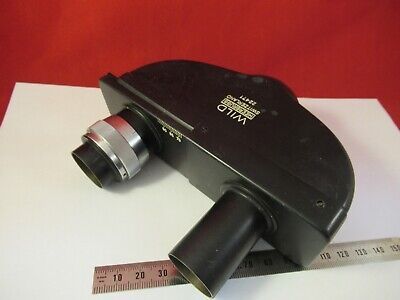 WILD HEERBRUGG SWISS BINOCULAR HEAD M20 OPTICS MICROSCOPE as pictured &14-A-46