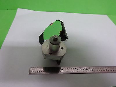 MICROSCOPE PART REICHERT AUSTRIA ZETOPAN MIRROR OPTICS AS IS BIN#Z1-22